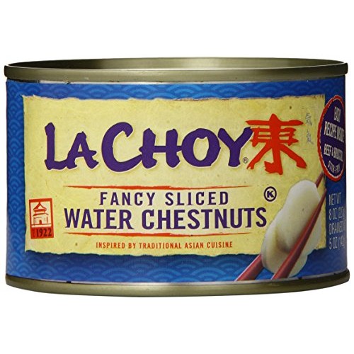 La Choy Sliced Water Chestnuts, 8 Ounce, 12 Pack