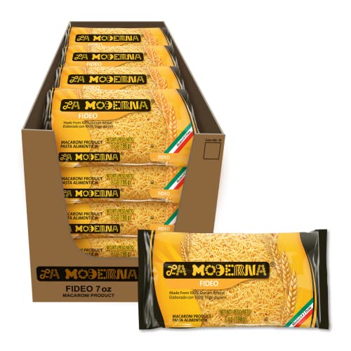 La Moderna Fideo Pasta, Noodles, Durum Wheat, Protein, Fiber, Vi