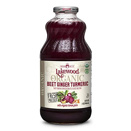 Lakewood Beet Ginger Turmeric, Fresh Pressed 32 Oz, 6 Pack