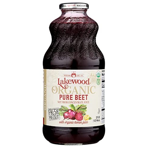 Lakewood Organic Pure Beet Juice, Gluten Free, Non GMO, Preserva...