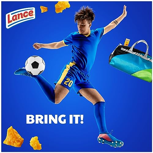 Lance Sandwich Crackers, Toasty Cheddar, 8 Individually Wrapped ...