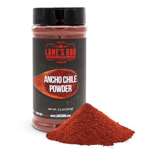 Lanes Ancho Chile Powder Spice - Premium All Natural Ancho Powd...