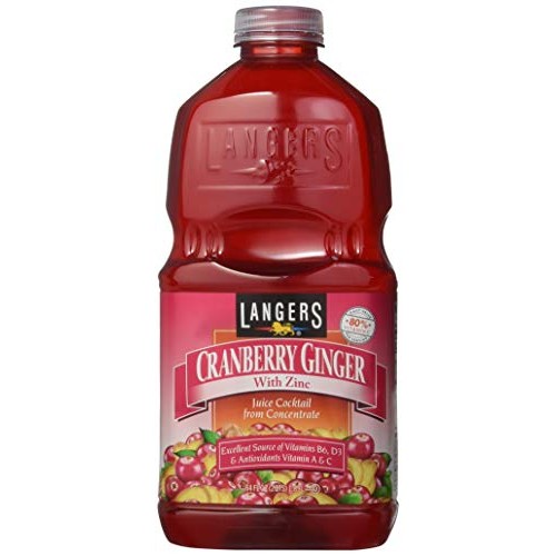 Langers Cranberry Ginger With Zinc Juice Cocktail, 64 Fl Oz Pa...