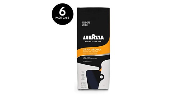 Lavazza Gran Aroma Ground Coffee Blend, Light Roast, 12-Ounce ...