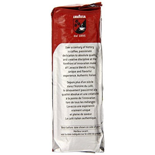 Lavazza Qualita Rossa - Caffe Ground Espresso, 8.8-Ounce Bag Pa