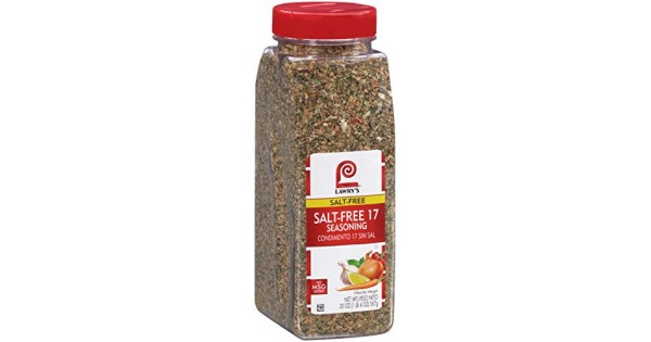 Lawry's Salt Free 17 Seasoning, 2 oz, Salt, Spices & Seasonings