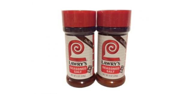 Lawry's Seasoned Salt 8 oz Jar (Pack of 2)