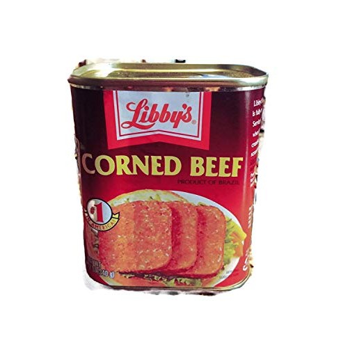 Libby's Corned Beef Canned 12oz. Pack of 2 Single Cans