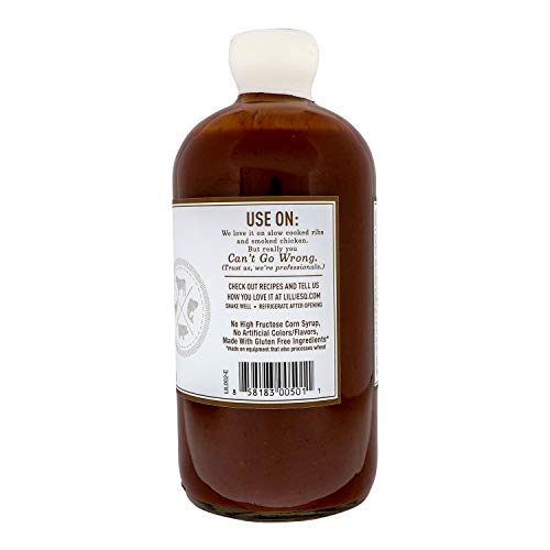 Lillies Q - Smoky Barbeque Sauce, Gourmet Bbq Sauce, Sweet Brow