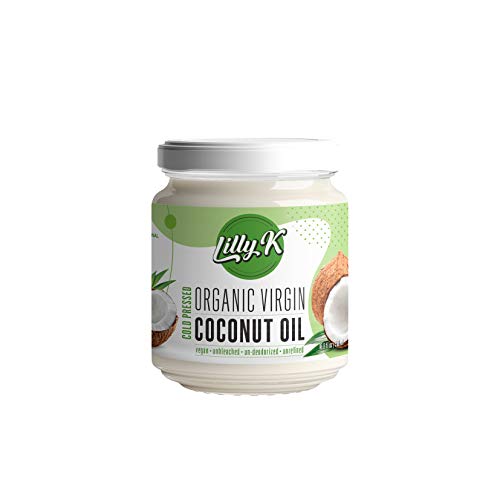 Lillyk Cold-Pressed Organic Virgin Vegan Coconut Oil | 16.9 Fl O