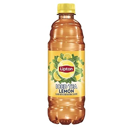 Lipton Lemon Iced Green Tea Plastic Bottle 16.9 fl oz 24 Pack