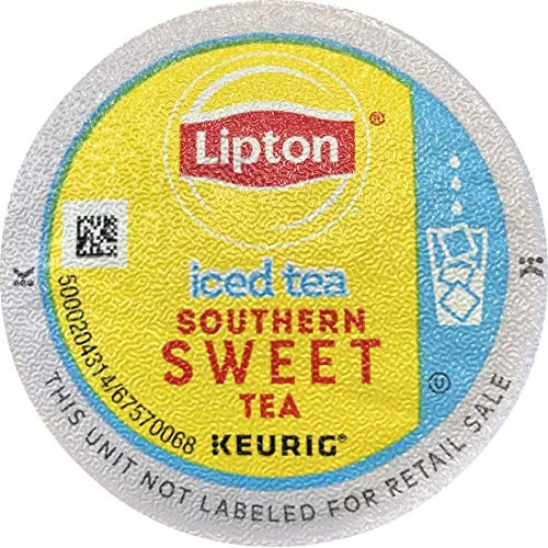 Lipton Southern Sweet Tea K-Cup Portion Pack For Keurig Brewers,