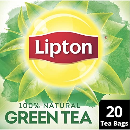 Lipton Tea Bags, Green Tea, Can Help Support a Healthy Heart, 20...