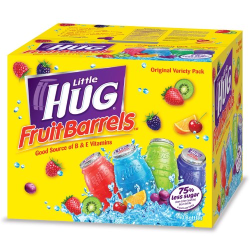 Little Hugs Assorted Fruit Drinks, Box Of 40/8 Oz