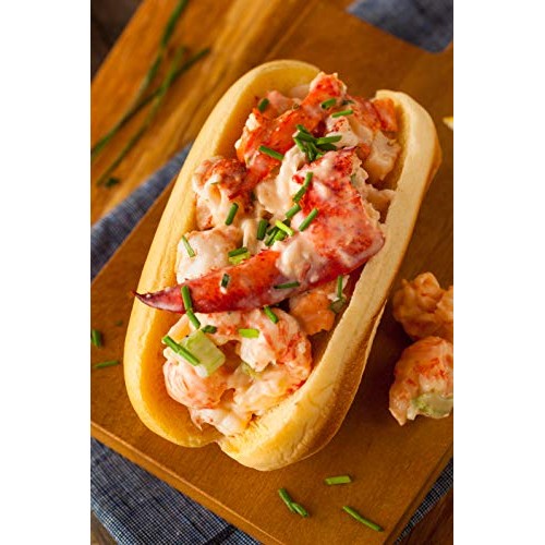 Maine Lobster Roll Kit For 6 - Includes 1.5 Lbs Of Fresh Cooked