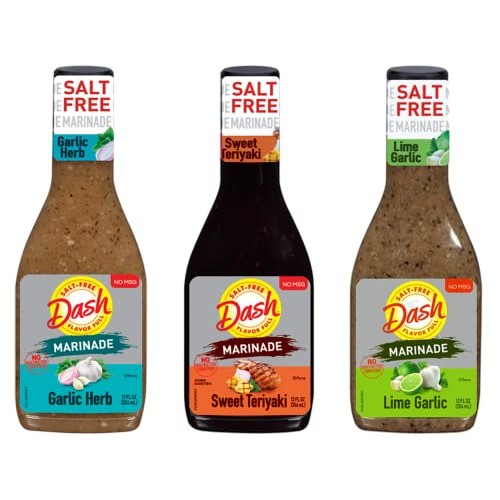 Mrs. Dash Salt Free Marinade 12 Oz Bottles 3 Pack Bundled by Lou...