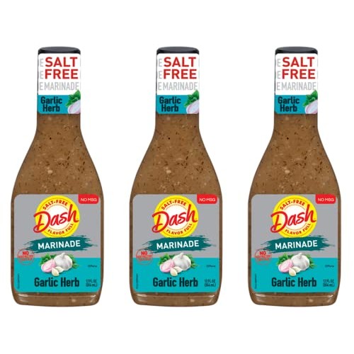 Mrs. Dash Salt Free Marinade 12 Oz Bottles 3 Pack Bundled by Lou...