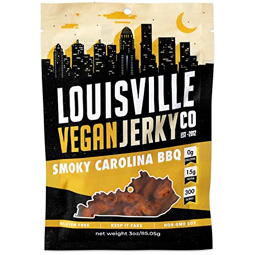 Louisville Vegan Jerky - Smoky Carolina Bbq, Vegetarian &Amp; Vegan-