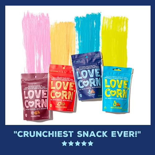 Love Corn Crunchy Corn Variety Pack 0.7Oz X 24 Bags