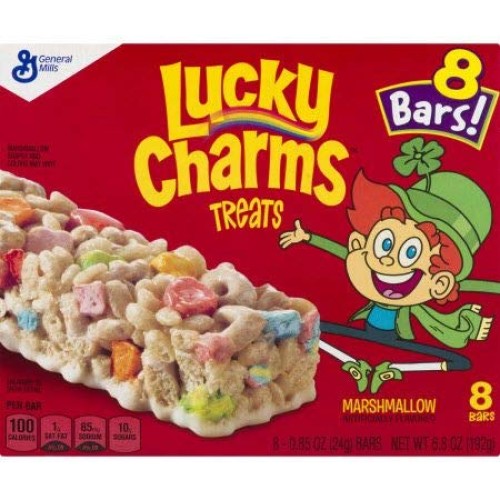 Lucky Charms Marshmallow Treats 8 Ct. Box Pack Of 3