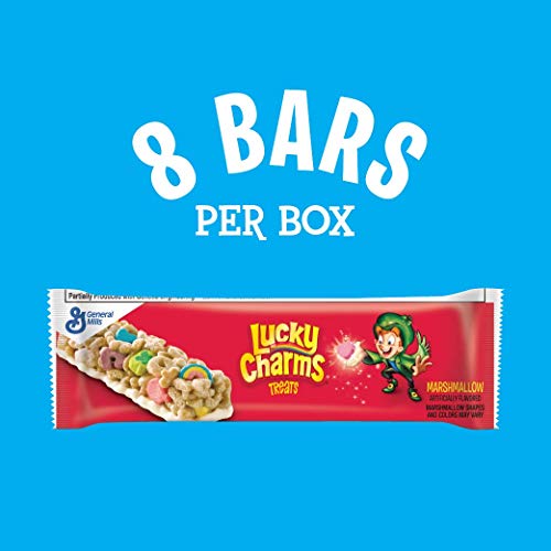 Lucky Charms Marshmallow Treats, 8 Cereal Bars, 6.8 Oz Box