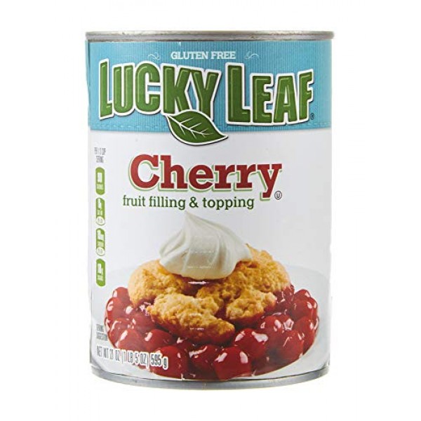 Lucky Leaf Pie Filling Cherry 21 Ounce