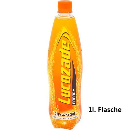 Lucozade Orange Flavored Energy Drink 1 Liter By Lucozade