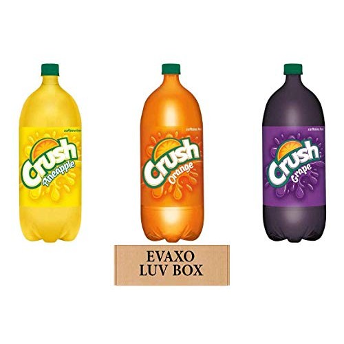 Luv Box - Variety Crush Soft Drink 2 Litre Bottles,Pack Of 3,Pin