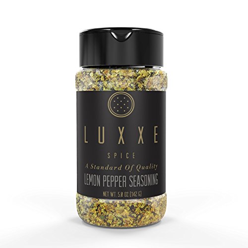 LUXXE Spice Lemon Pepper Seasoning, 5.0 Ounce