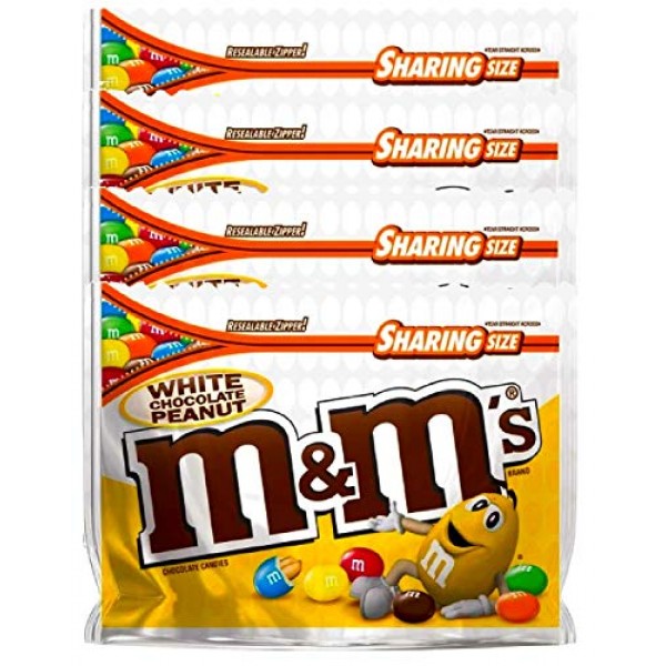 NEW M&M's White Chocolate Peanut Candies Limited