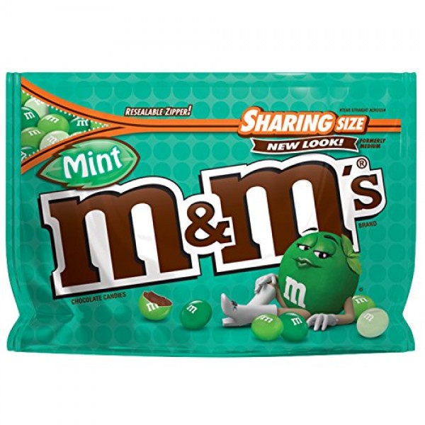 M&M'S Coffee Nut Peanut Chocolate Candy Sharing Size 9.6-Ounce Bag