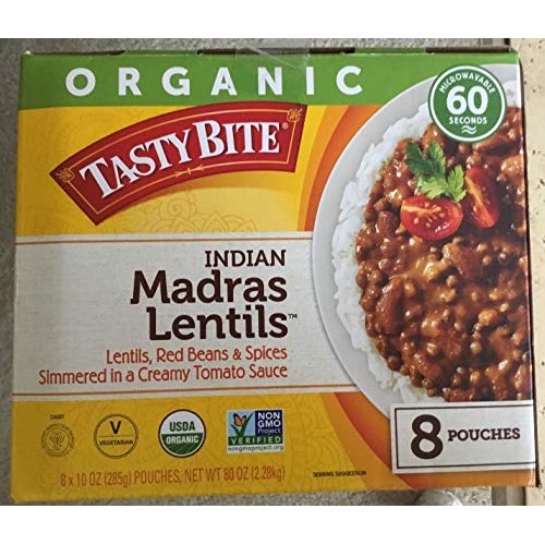 Tasty Bite Organic Tasty Bite Indian Madras Lentils 8 X 10 Oz P