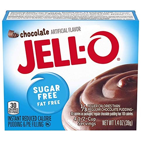 Jell-O Sugar Free Instant Pudding Variety, Chocolate, Vanilla, B