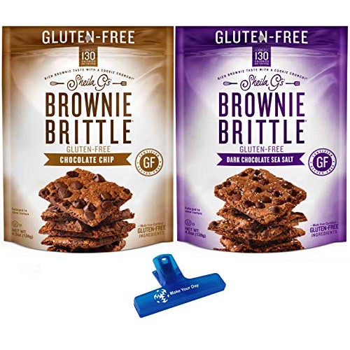 Sheila Gs Brownie Brittle, Gluten Free, Chocolate Chip And Dark