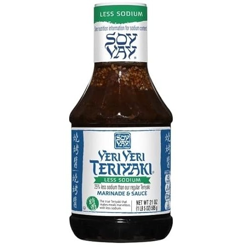 Soy Vay Marinade & Sauce, Less Sodium Veri Veri Teriyaki and Ver...