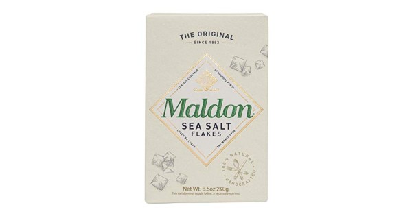  Maldon Salt, Sea Salt Flakes, 8.5 oz (240 g), Kosher, Natural,  Handcrafted, Gourmet, Pyramid Crystals (Packaging May vary) : Grocery &  Gourmet Food