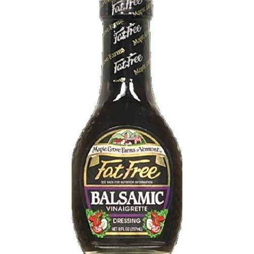 Maple Grove Farms Fat Free Balsamic Vinaigrette - 8 Ounce -- 12