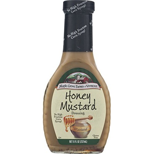 Maple Grove Farms Original Salad Dressing, Honey Mustard, 8 Ounc