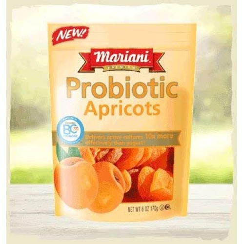 Mariani Premium Probiotic Apricots, 6 Oz Resealable Bag