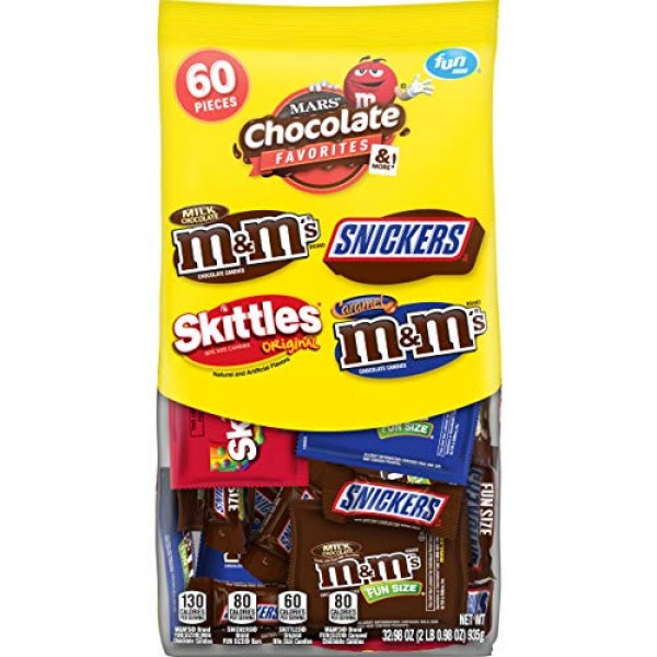 Mars Chocolate Favorites Minis Variety Mix - 67.20 oz bag