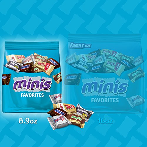 Mars Chocolate Favorites Minis Size Candy Bars Assorted Variety