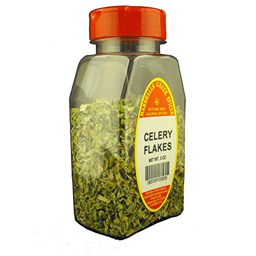 Celery Flakes Freshly Packed In Large Jars, Spices, Herbs, Seaso