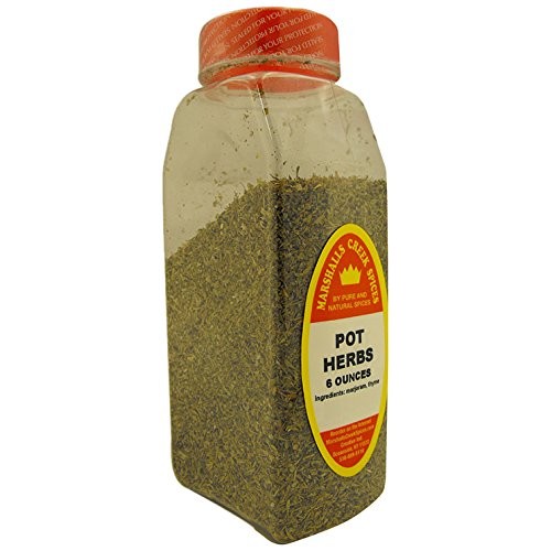 Marshalls Creek Spices X-Large Seasonings, Pot Herbs, 6 Ounce