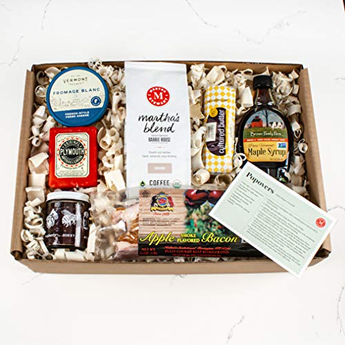 Martha Stewart New England Breakfast Gift Basket - With Dark Map