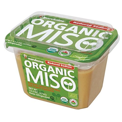 Marukome Organic Broth, Reduced Sodium Miso Paste, 13.2 OZ