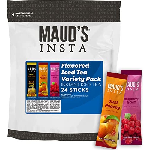 Mauds Instant Iced Tea Variety Pack, 24ct. Solar Energy Produce...