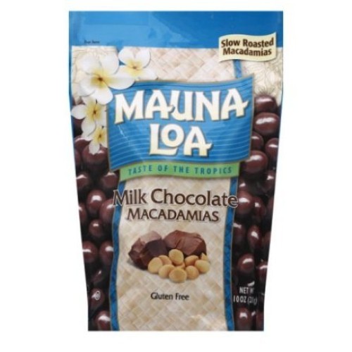 Mauna Loa Milk Chocolate Macadamias 10Oz Bag