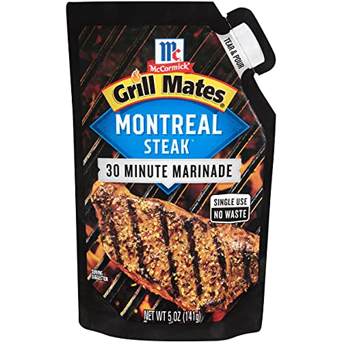 Mccormick Montreal Steak Single Use Marinade, 5 Oz