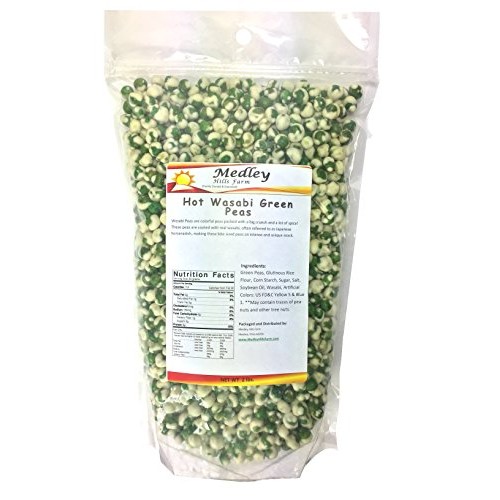 Hot Wasabi Green Peas 2 Lbs