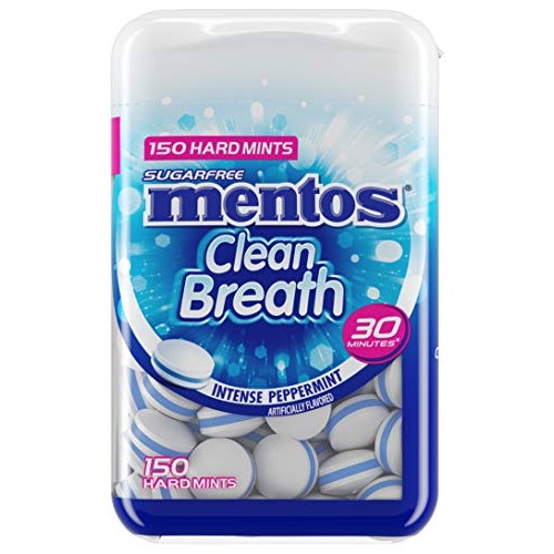 Mentos Peppermint Mint, 150Count